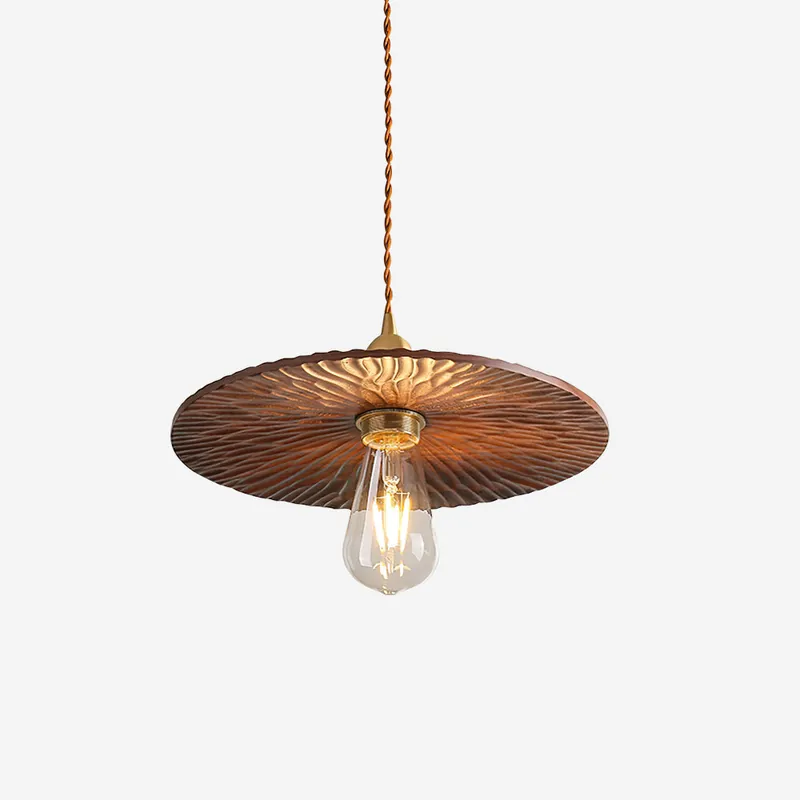 Rei Pendelleuchte aus Holz