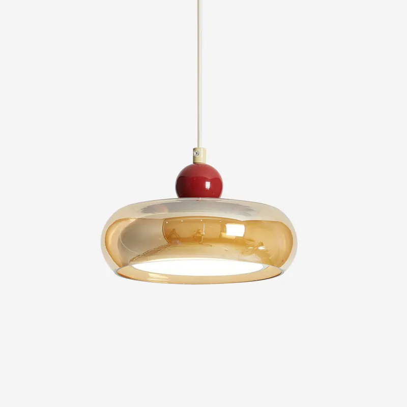 Pendelleuchte Jojo Amber*Rot