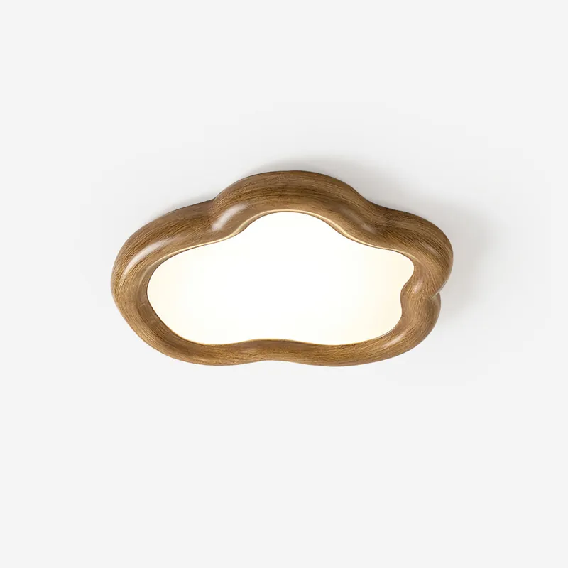 Blyno Wolken-Deckenleuchte aus Holz