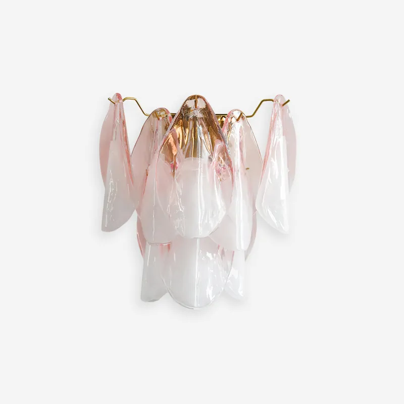 Opheli Wandleuchte aus Glas Petal
