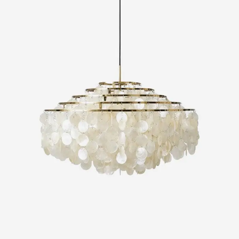 Elios Eleganter Luster aus Capiz-Muscheln