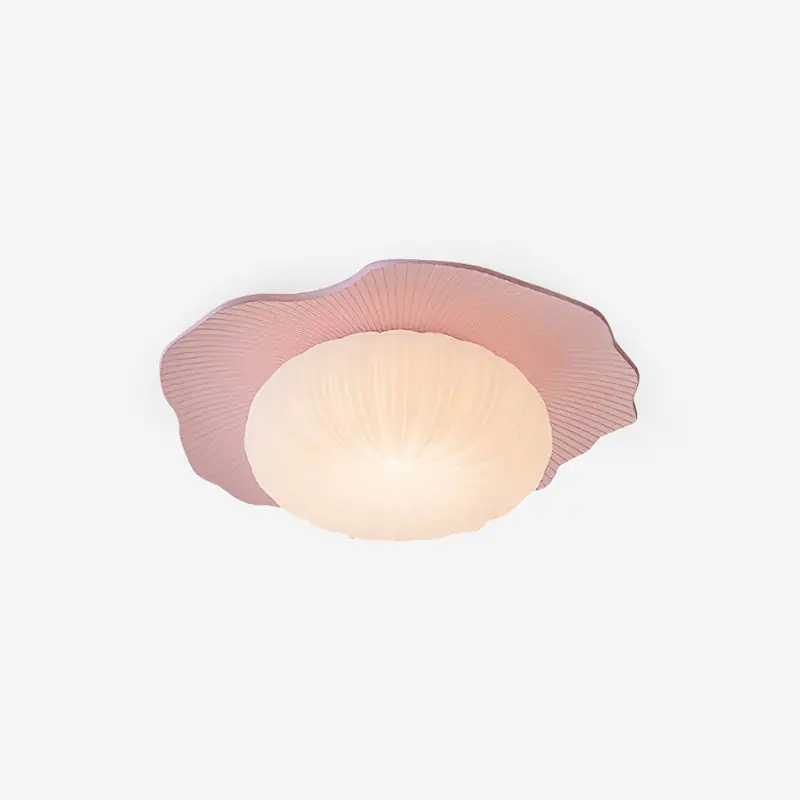 Virelli Deckenlampe mit Ausgeschnittenem Resindiskus, Verspielt für Innenräume