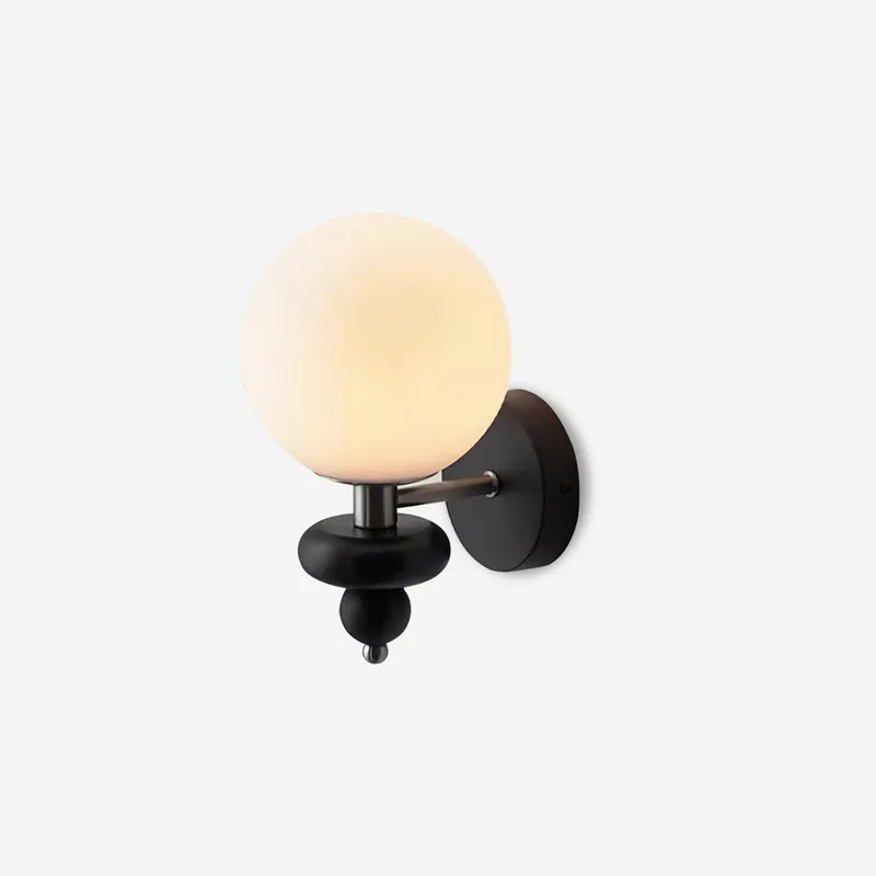 Evelo Moderne Globe-Wandlampe