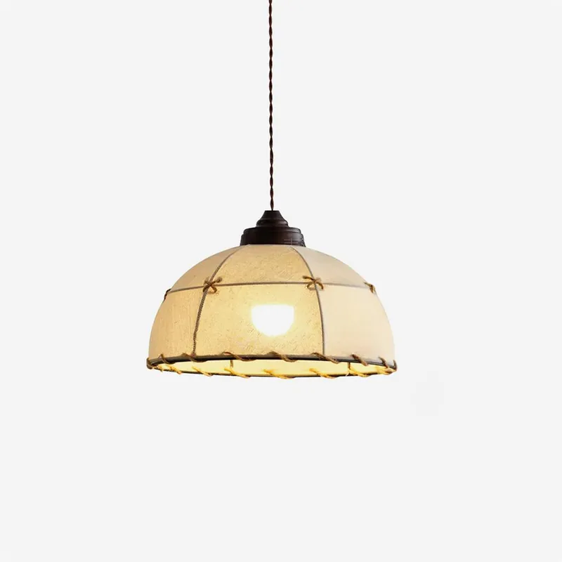 Orisc Vintage Minimalistische Pendelleuchte aus Stoff