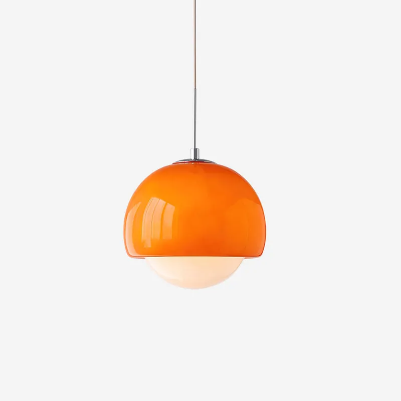 Tera Retro Moderne Pendelleuchte aus Glas