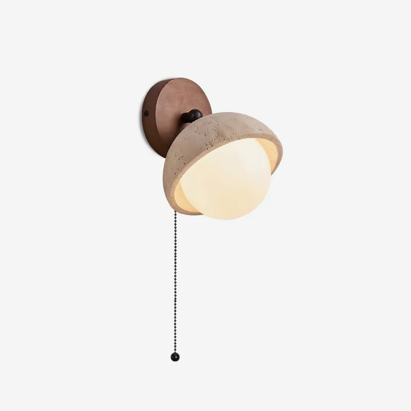 Elara Moderne Minimalistische Wandlampe aus Holz