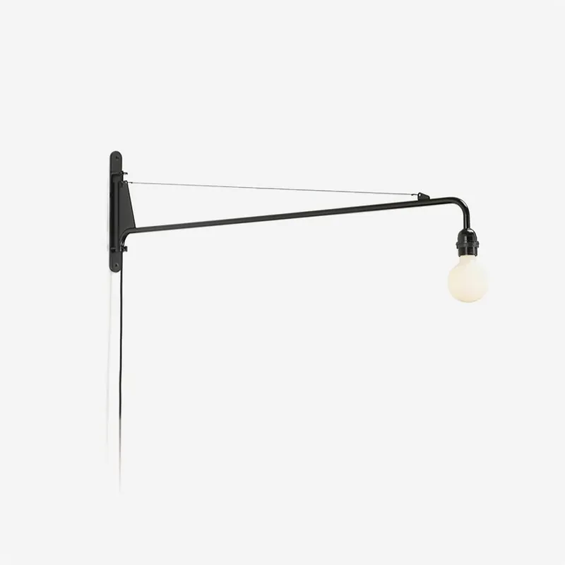 Wandleuchte Langer Arm Minimalistisch Stil Verstellbar