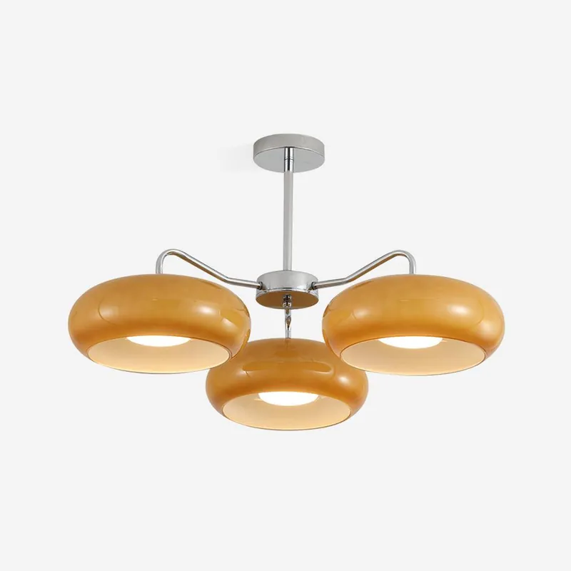 Tetra Deckenleuchte Dreifach Globe Retro Modern Wohnzimmer