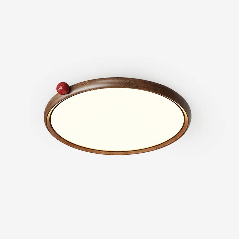 Geos Deckenleuchte Holz LED Modern Minimalistisch