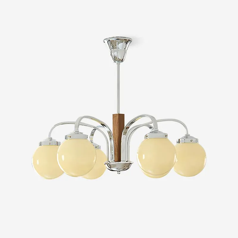 Polaris Lustra Lustre Art Déco Eleganz Inspiriert vom Bauhaus