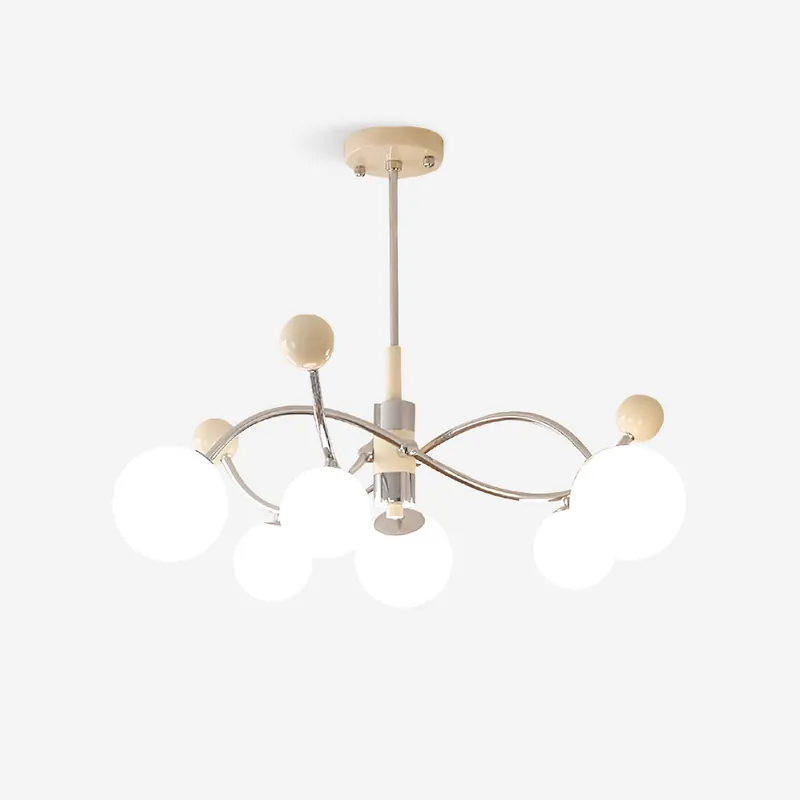 Diana Lustre Mattes Orb mit Kurven