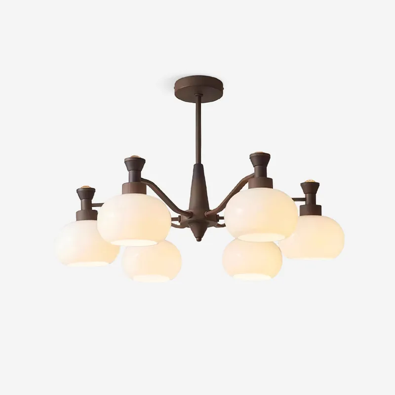 Cassia Lustre Opalglasglobus mit Armen