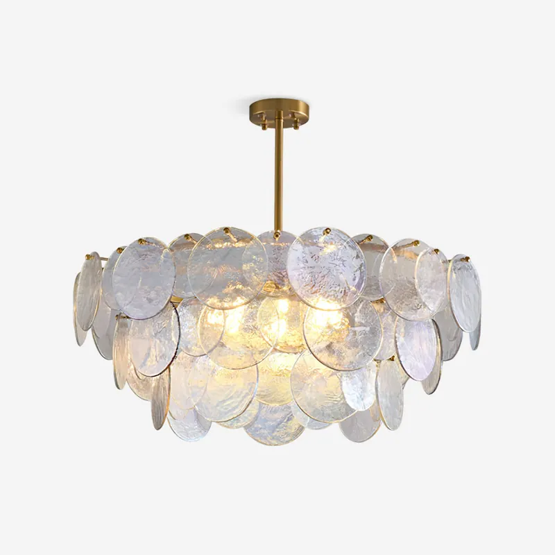 Utopia Lustre Überlagerte Glasscheibe