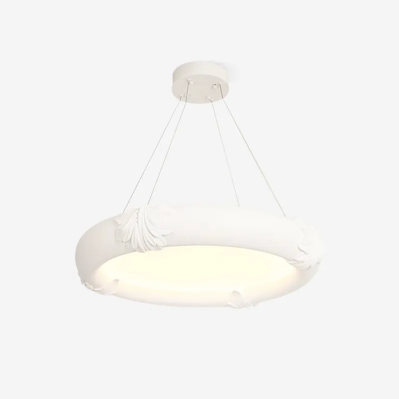 Marika Lustre Runder floral Gips