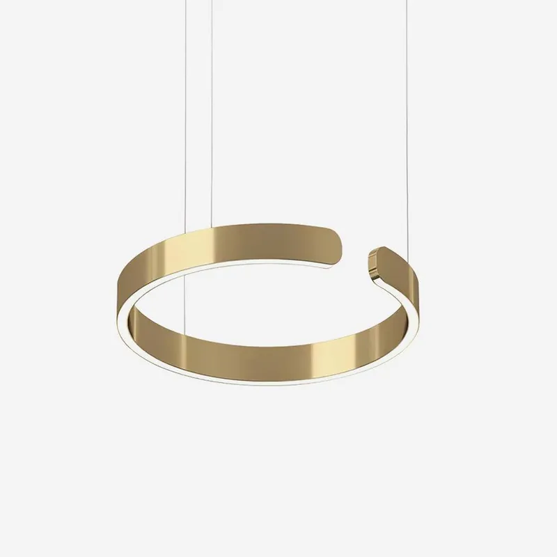 Halo LED Hängelampe elegante moderne runde Form