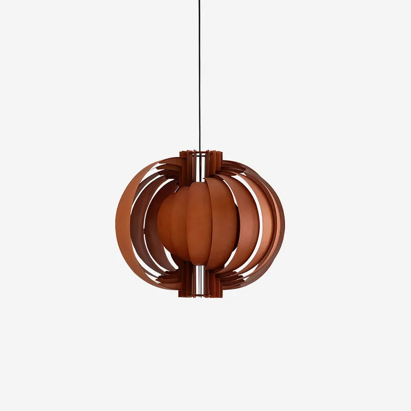 Holz Laterne Pendelleuchte Laminat Organisch