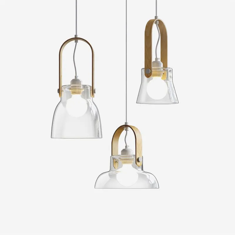 Hailie Aufhängung Klar Glas Rustikal Modern