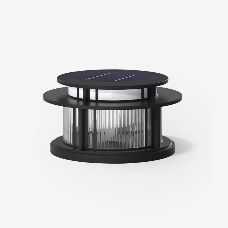 Titan Außenlampe Zylinder aus Edelstahl Acryl