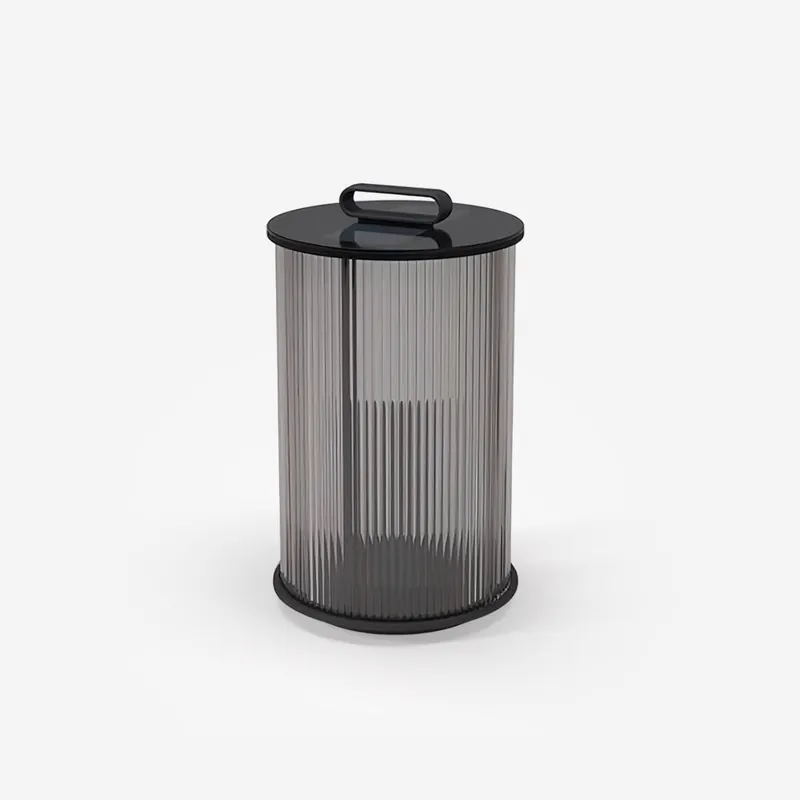 Greta Außenlampe Zylinder aus Edelstahl Modern