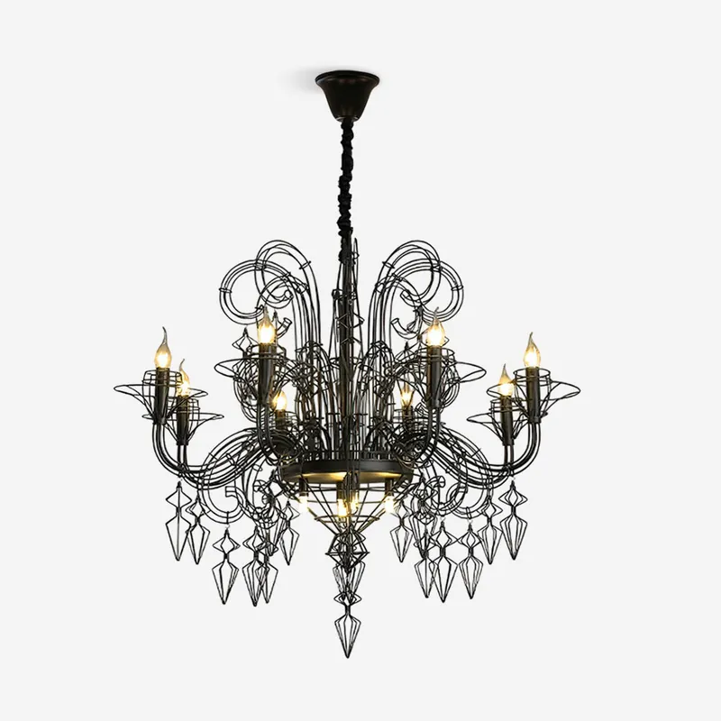 Barocker Luxus Kronleuchter Kabel