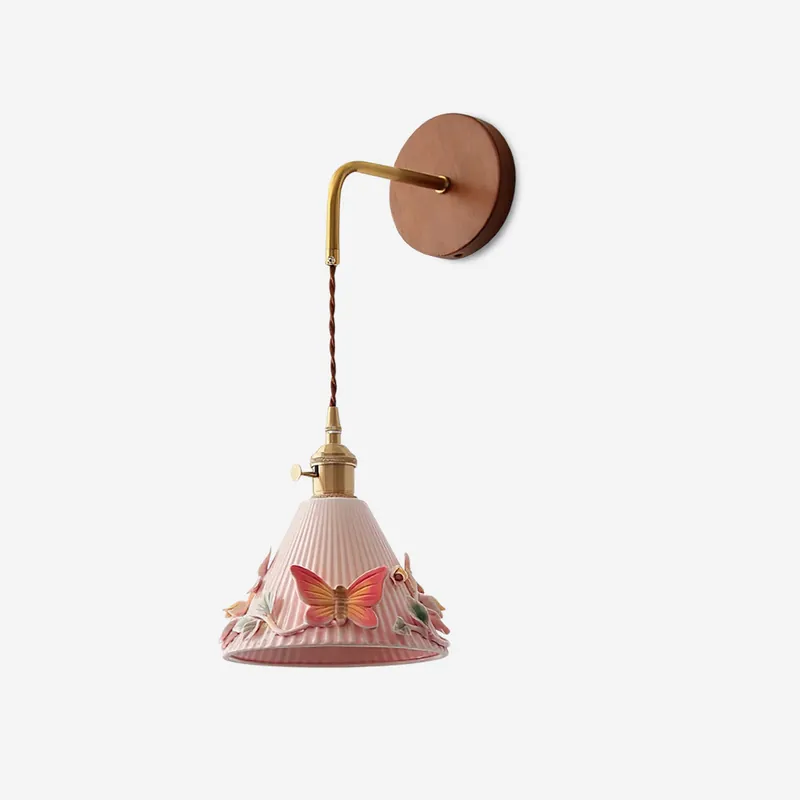 Butterfly moderne Metall-Wandapplikation