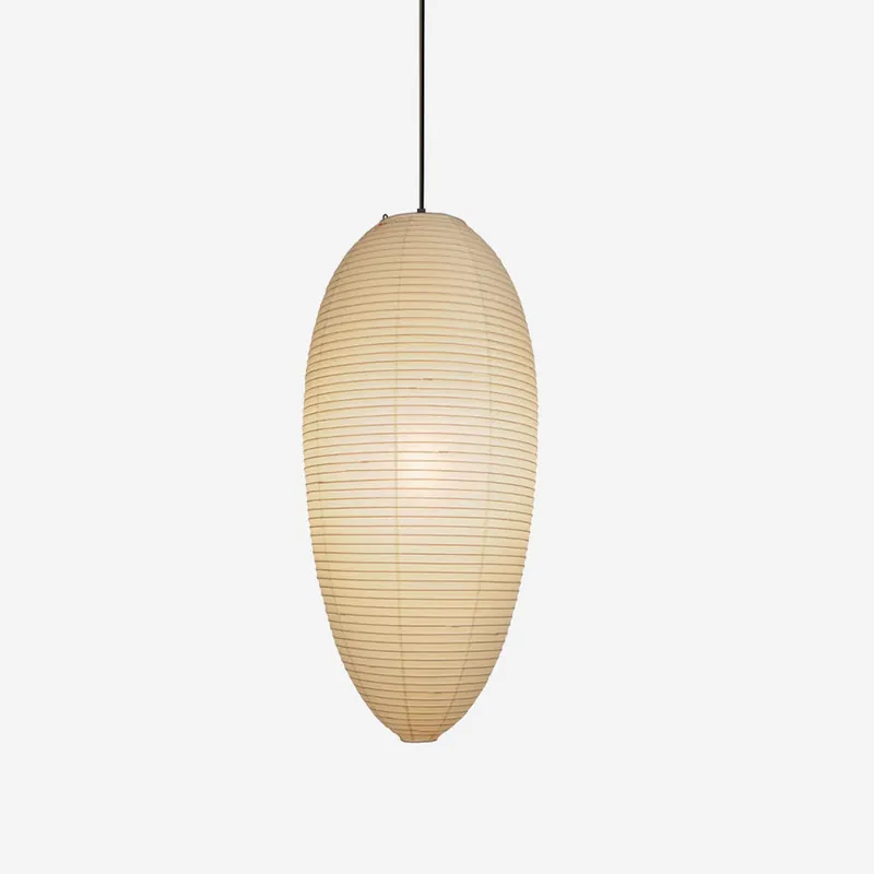 Akari Moderne Pendelleuchte aus Reispapier