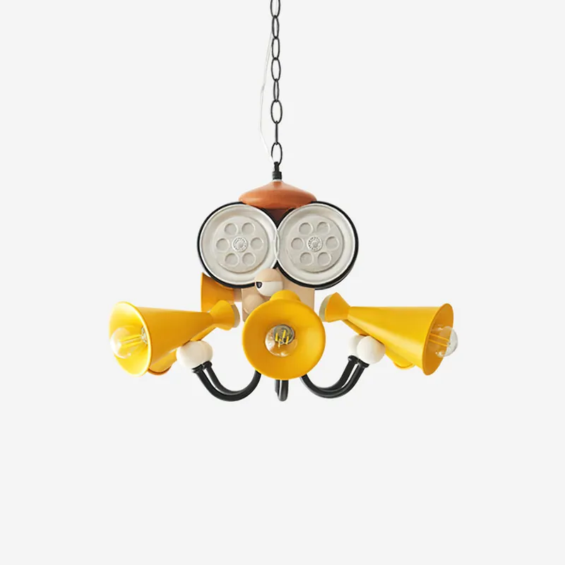 Oktopus Lustre Direktor aus verspieltem Harz