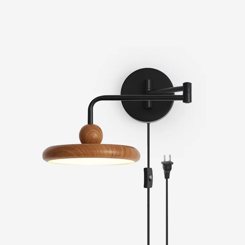 Arden Verstellbare Stecker-Wandlampe