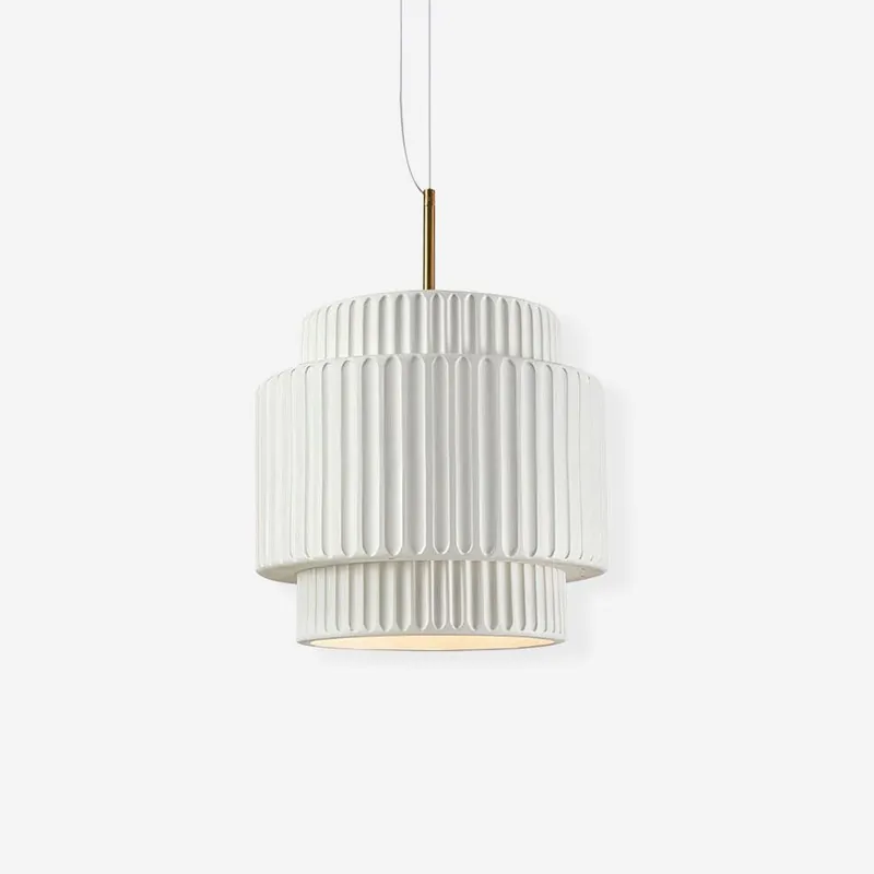 Aurelia Minimalistische Pendelleuchte mit Rillen