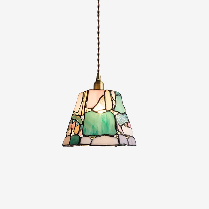 Mavine Tiffany-Style Buntglas-Pendelleuchte