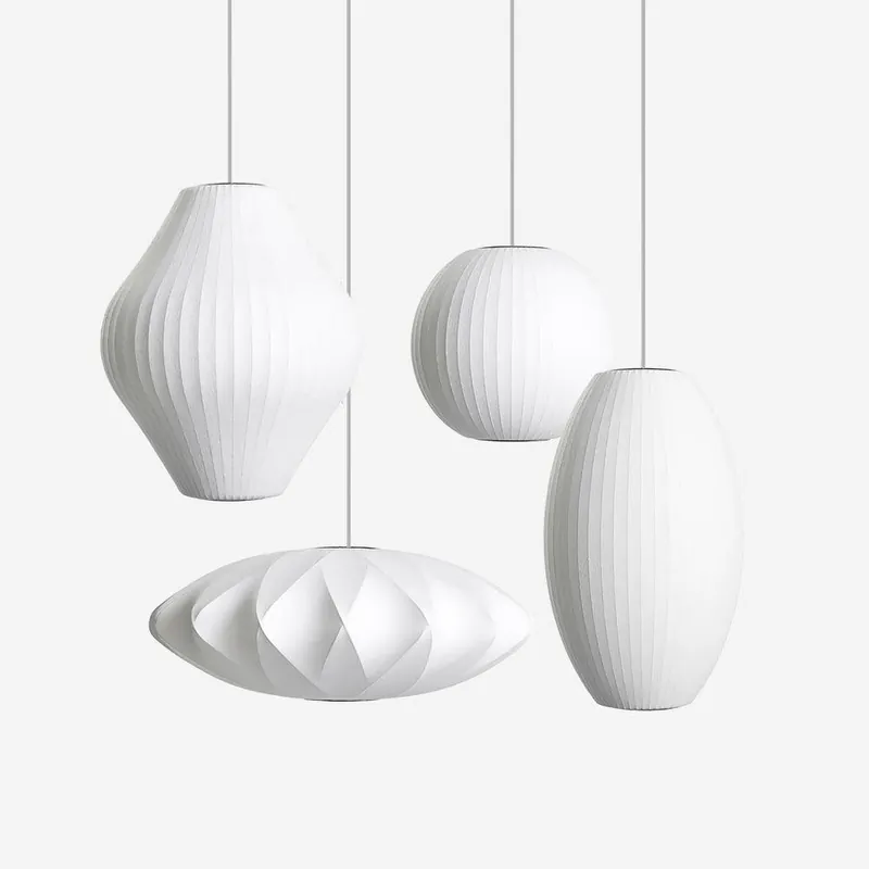 Alvaris Moderne Pendelleuchte Weiß