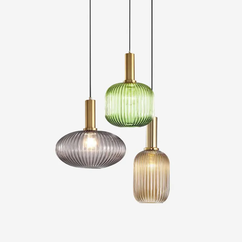 Elara Elegante gestreifte Pendelleuchte
