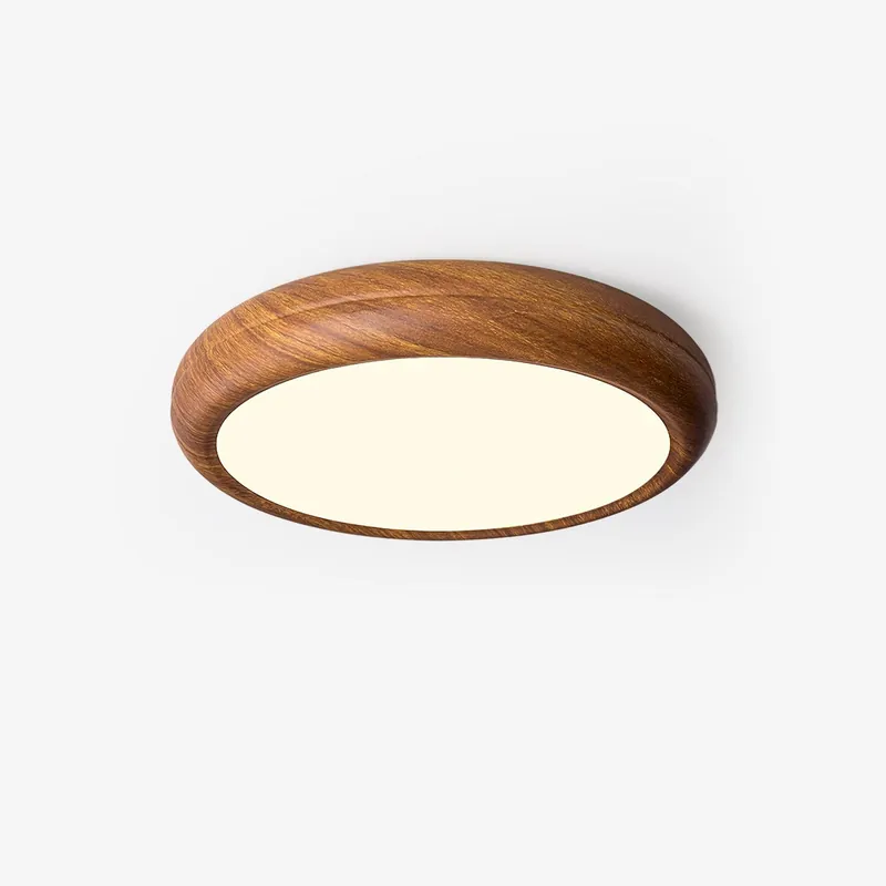 Orbis Deckenleuchte Rund Holzoptik