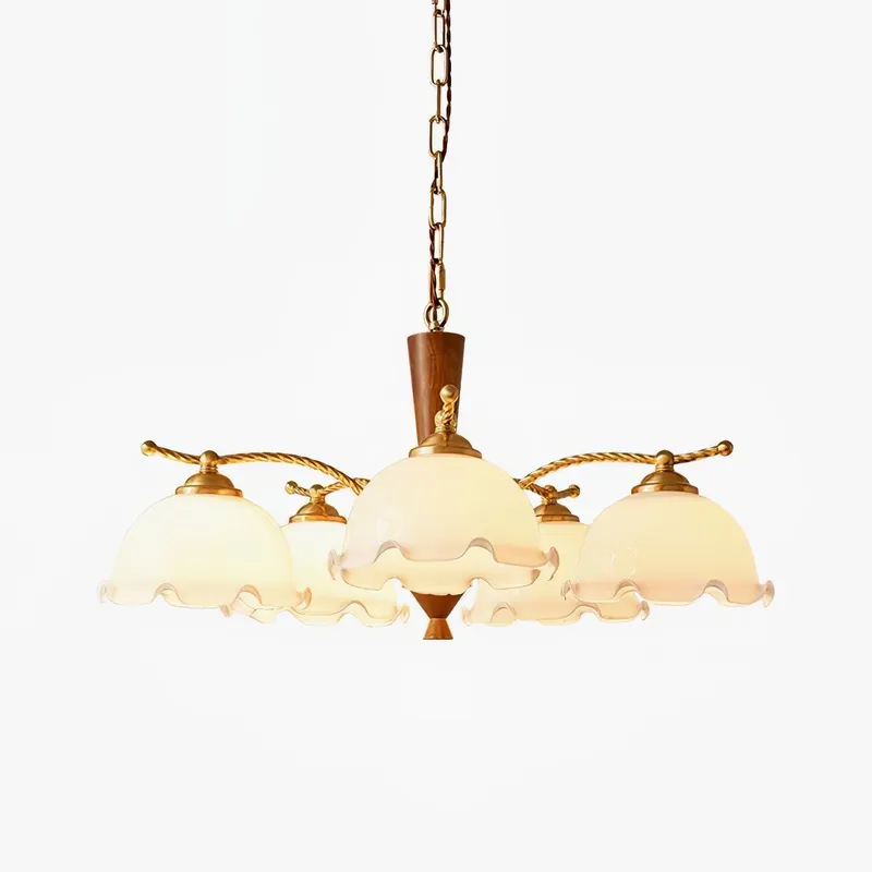 Daisy Vintage Glas Kronleuchter