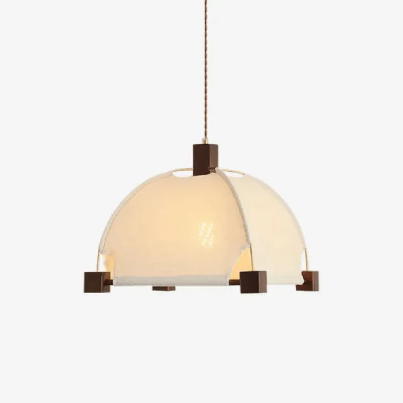 Phoebe Vintage Holz Hängeleuchte