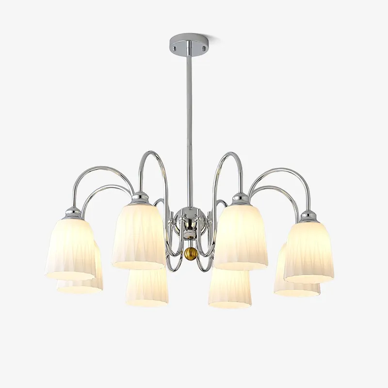 Micah Vintage Kronleuchter aus Glas