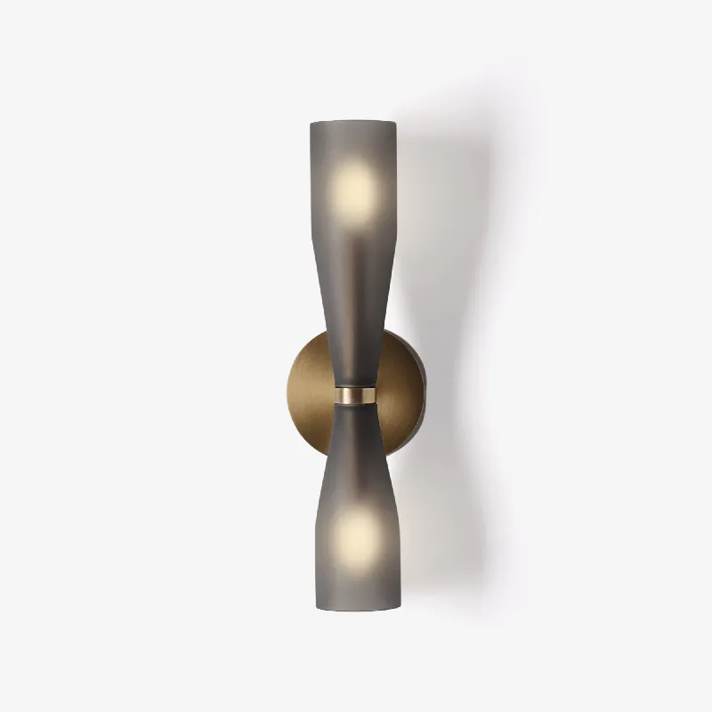 Torch Moderne Wandleuchte aus Glas
