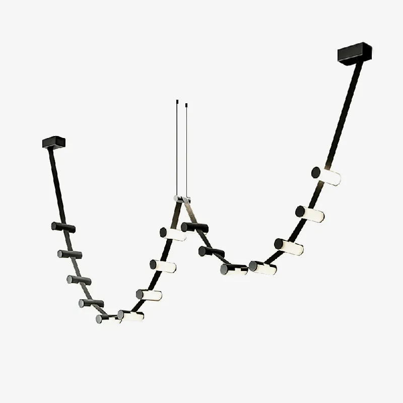 Flexura Moderne Metallpendelleuchte auf Schiene