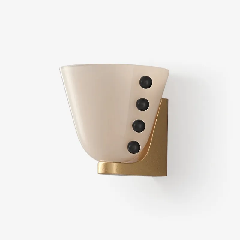 Dominic Minimalistische Glaswandlampe