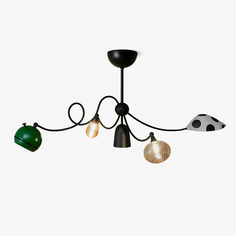 Playful Modulare Glaspendelleuchte