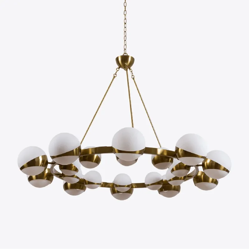 Lumina Moderne Messingleuchte in Kugelform
