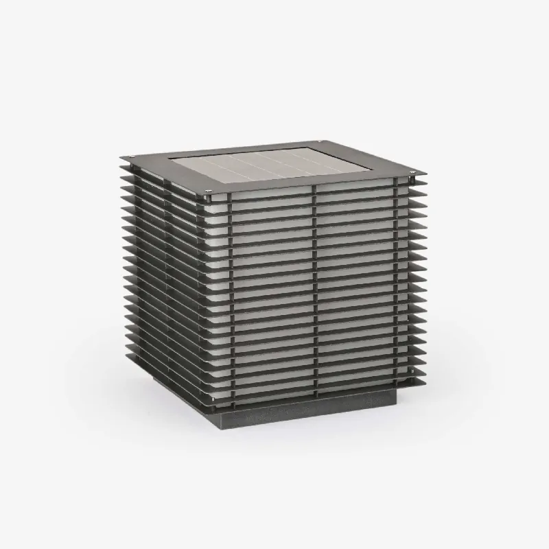 Eryon Solarleuchte mit Gitter für den Außenbereich