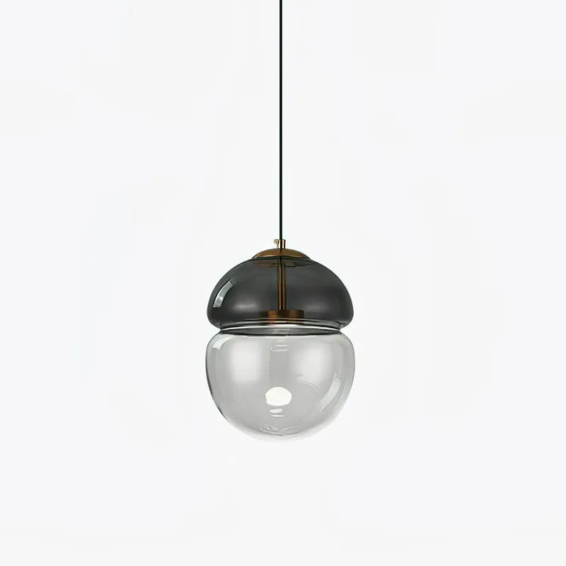 Aged Lampe Hängend Glas Kuppel Minimalistisch
