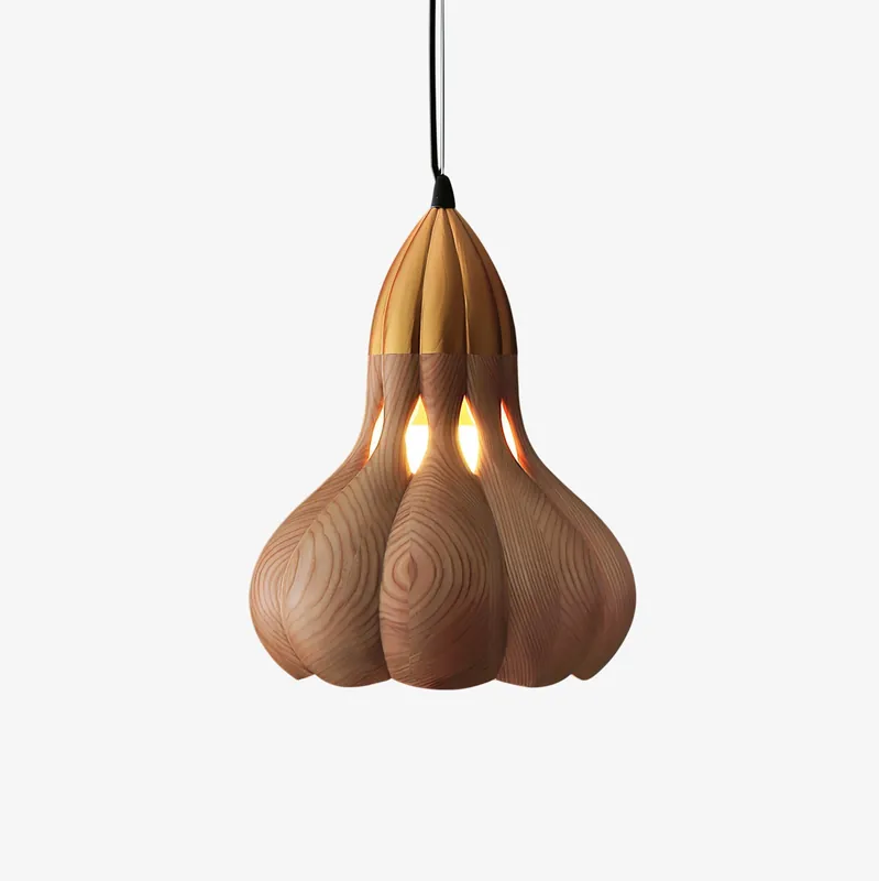 Arraeion Individuelle Kreativität Holz Hängelampe