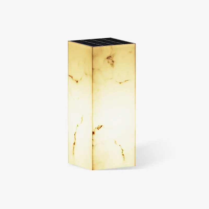 Ardorion Modern Minimalistisch Würfel Marmor Außenleuchte