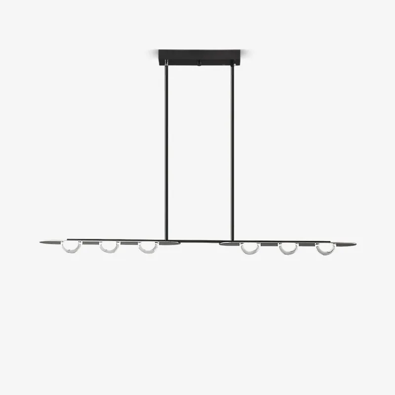 Aurora Lineare Hängelampe Glas Minimalistisch