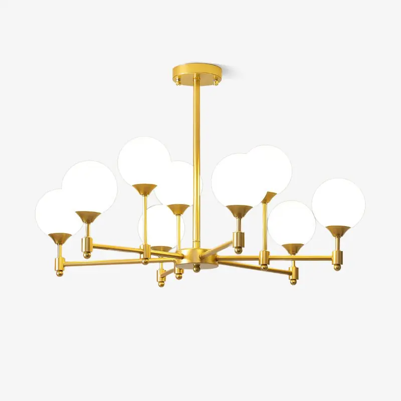 Solara Eleganter Glas Kronleuchter