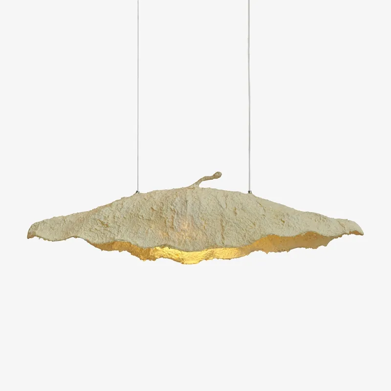 Altalis Handwerklich Papier Pulpe Pendelleuchte Licht
