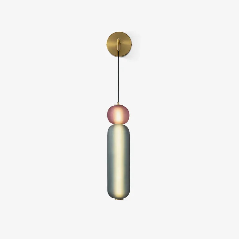 Eurtalia Modern Minimalistisch Glas Wandleuchte