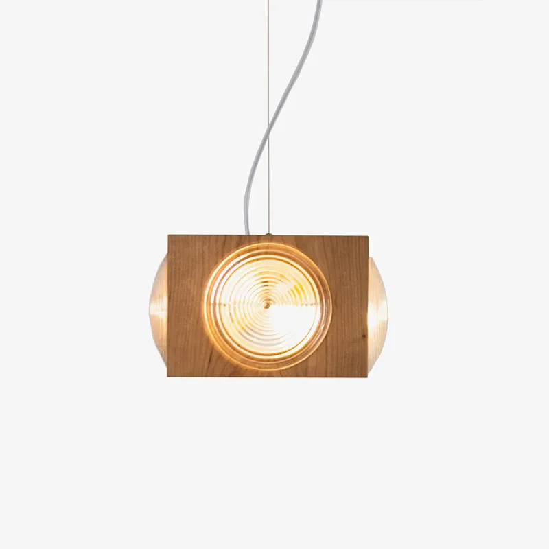 Allaeira Premium Nordic Art Holz Pendelleuchte